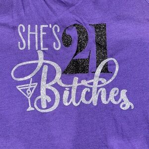 21 Birthday Tank Top